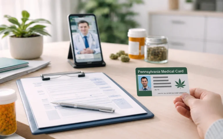Medical Marijuana Card in Bensalem with online certification and patient approval process.