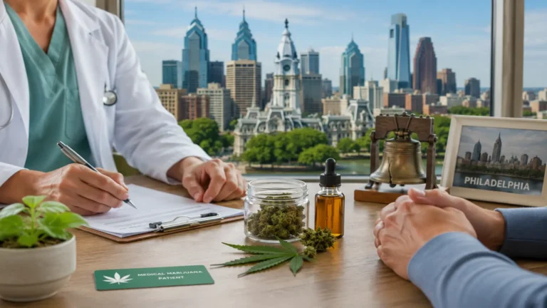 Medical Marijuana Card in Philadelphia consultation with licensed Pennsylvania MMJ doctor.