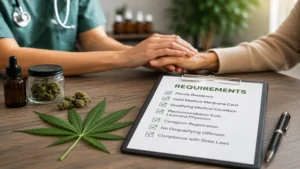 Medical marijuana caregiver eligibility requirements consultation in Florida.